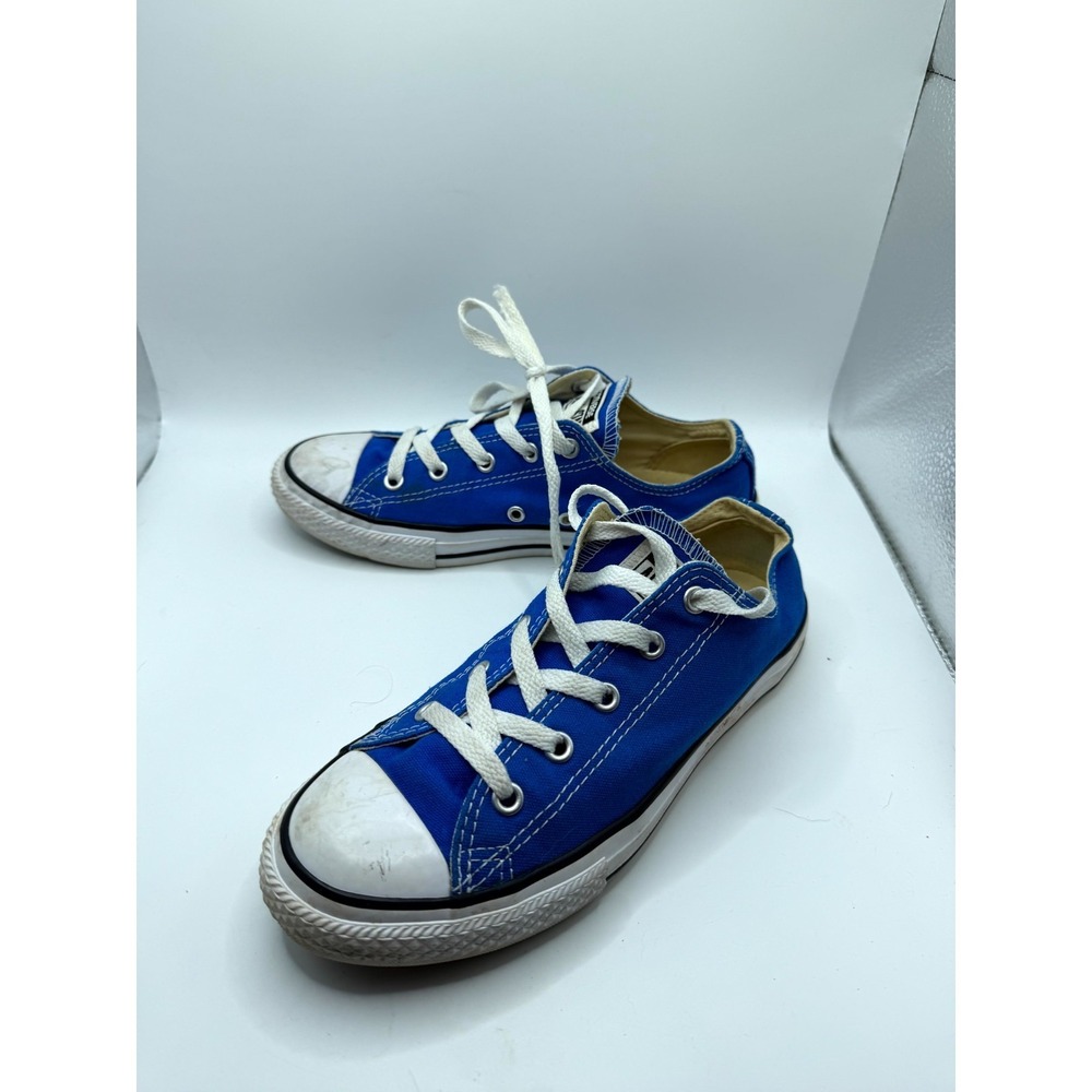 Converse Chuck Taylor All Star Ox PS 355572F Kid 3 Sneaker Soar Blue Canvas Shoe
